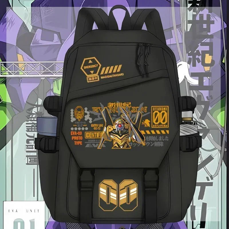 Mochila Evangelion Angel Slayer com Estojo