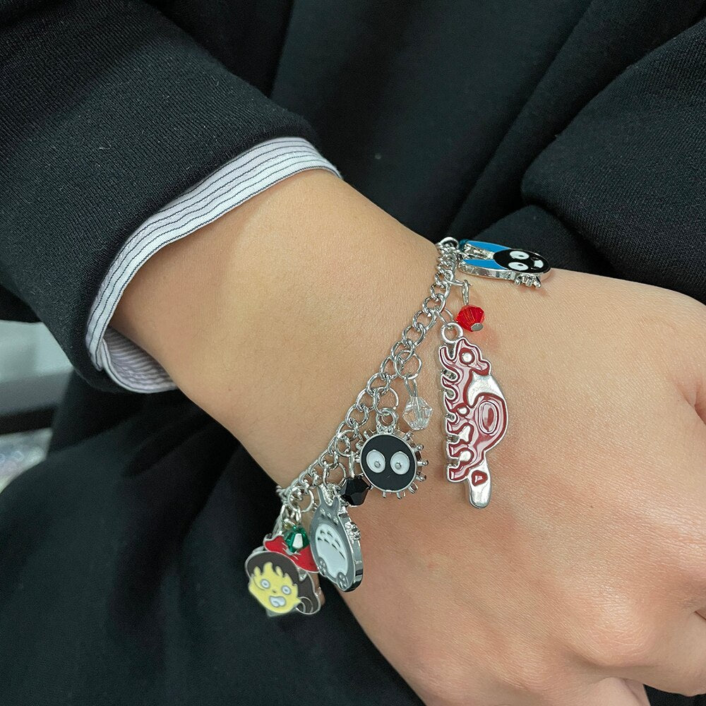Bracelete Encantos Ghibli Kawaii