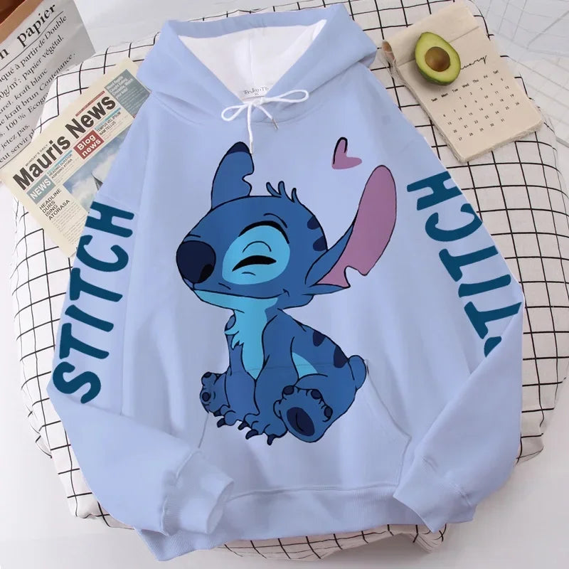 Moletom Casal Stitch & Angel, Disney Love