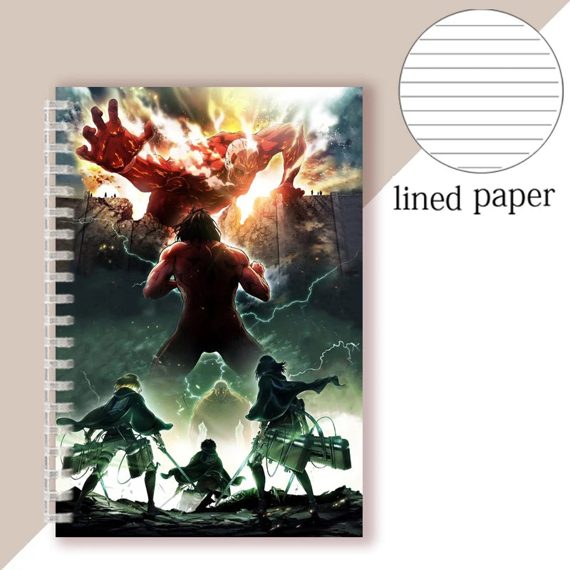 Caderno 1 Matéria Attack On Titan