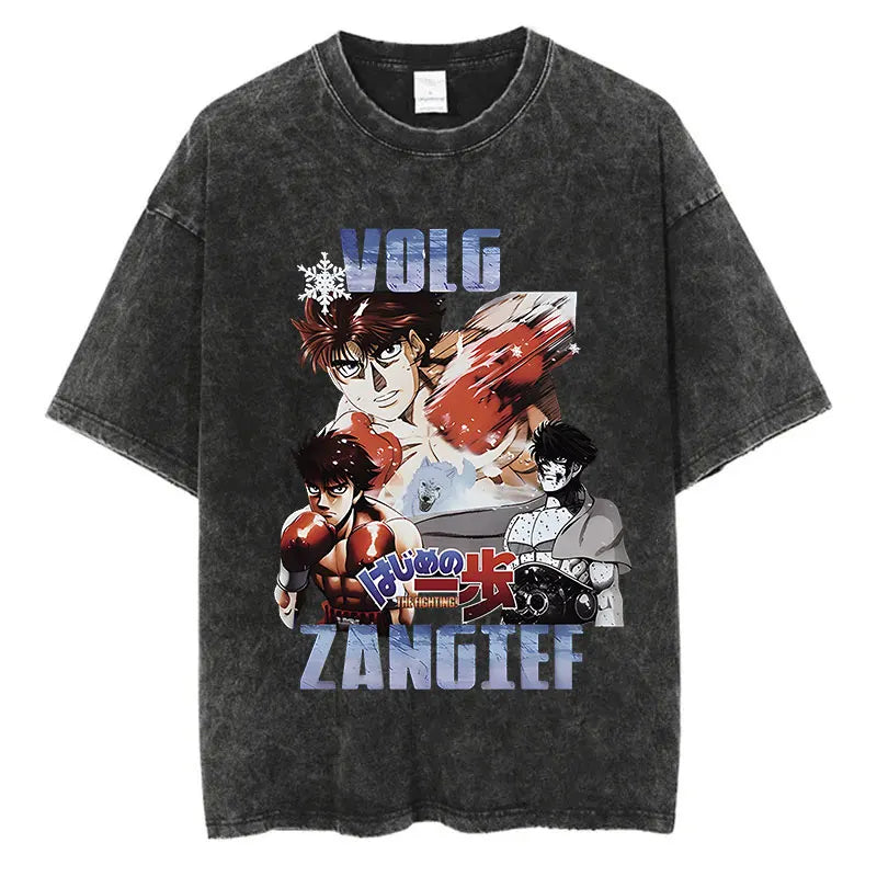Camiseta Vintage Hajime no Ippo, Kamogawa Boxing Gym