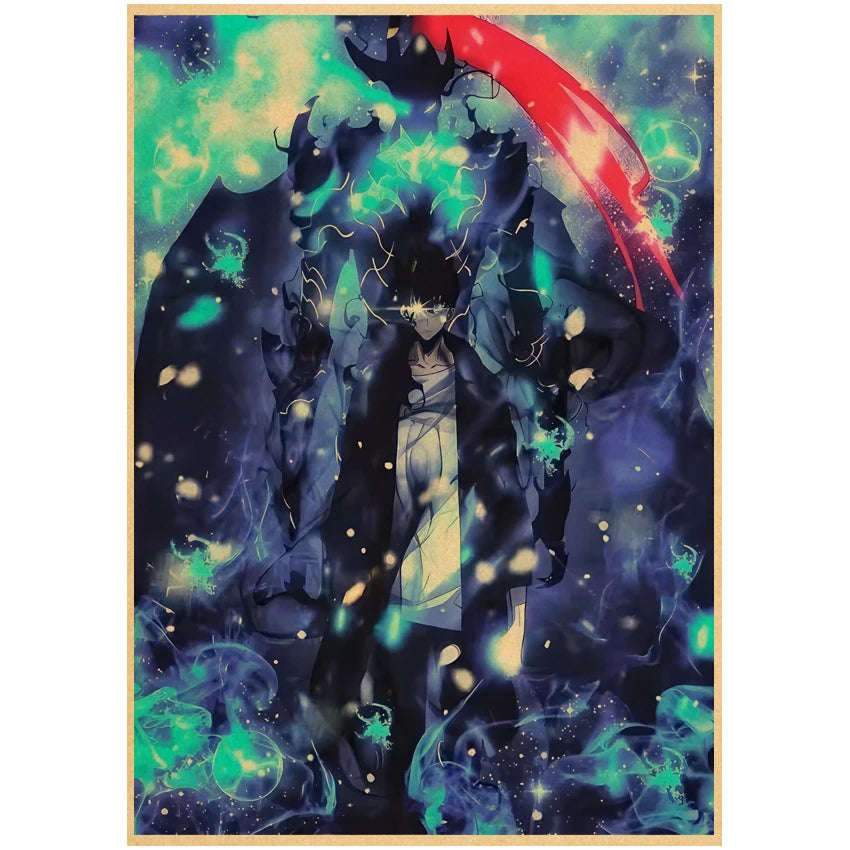 Quadro Retrato da Caçada: Solo Leveling