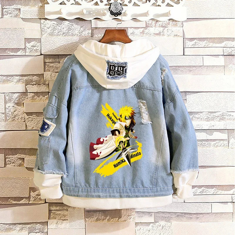 Jaqueta Jeans Naruto