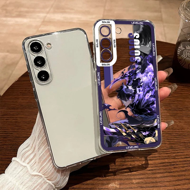 Capinha Poder Sombrio, Solo Leveling (Samsung Note/M/S)