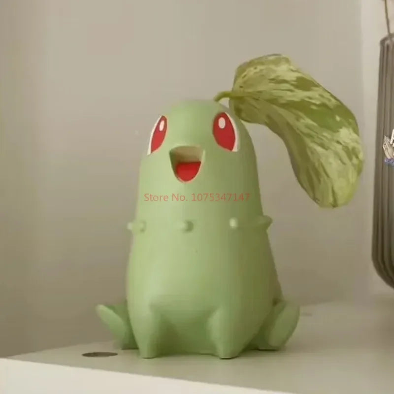 Chikorita, Porta Plantas - 3 Peças