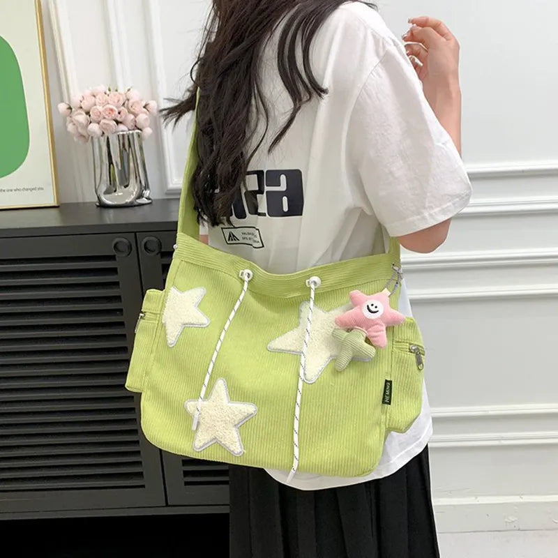 Bolsa Tote Stardust Cotelê