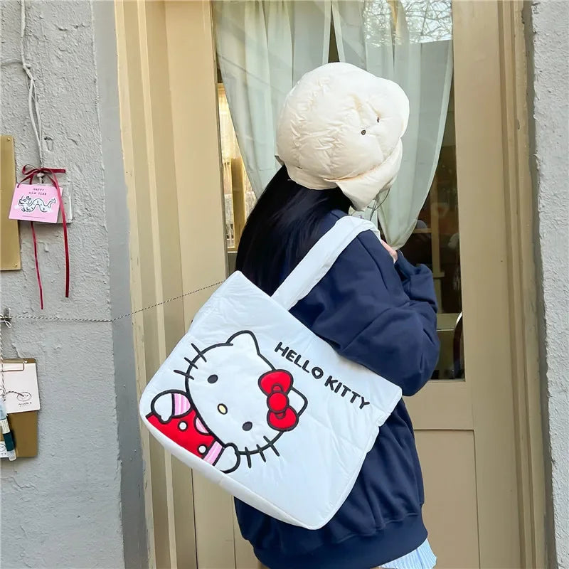 Bolsa Puffer Hello Kitty e Amigos