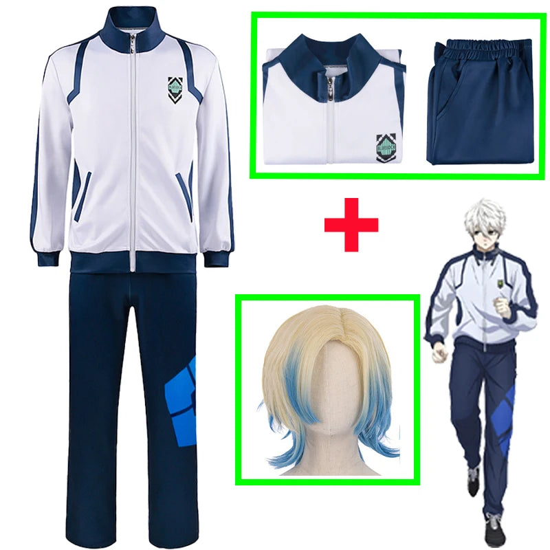 Fantasia Cosplay Adulto e Infantil Blue Lock