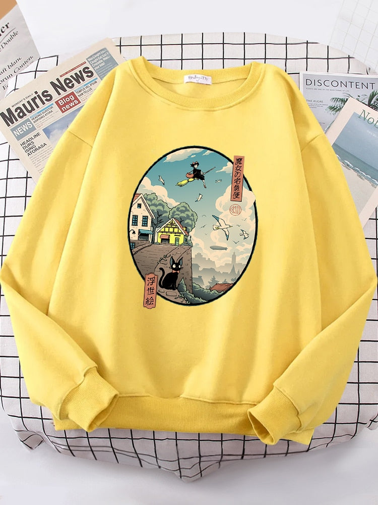 Moletom Entrega no Céu de Kiki