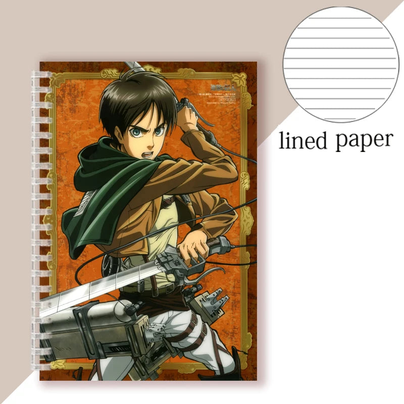 Caderno 1 Matéria Attack On Titan