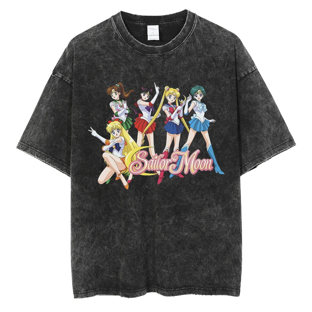 Camisa Vintage Magia Lunar, Sailor Moon