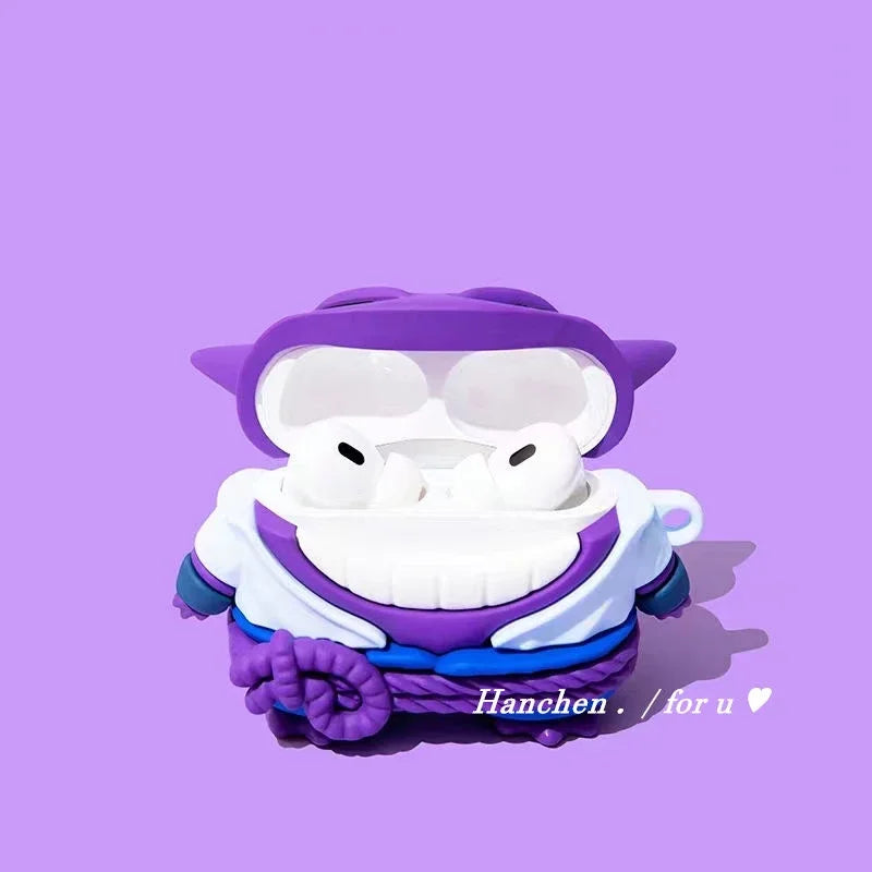 CAPINHA AIRPOD GENGAR X SASUKE