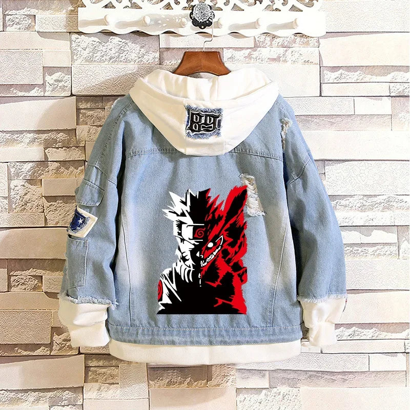 Jaqueta Jeans Naruto