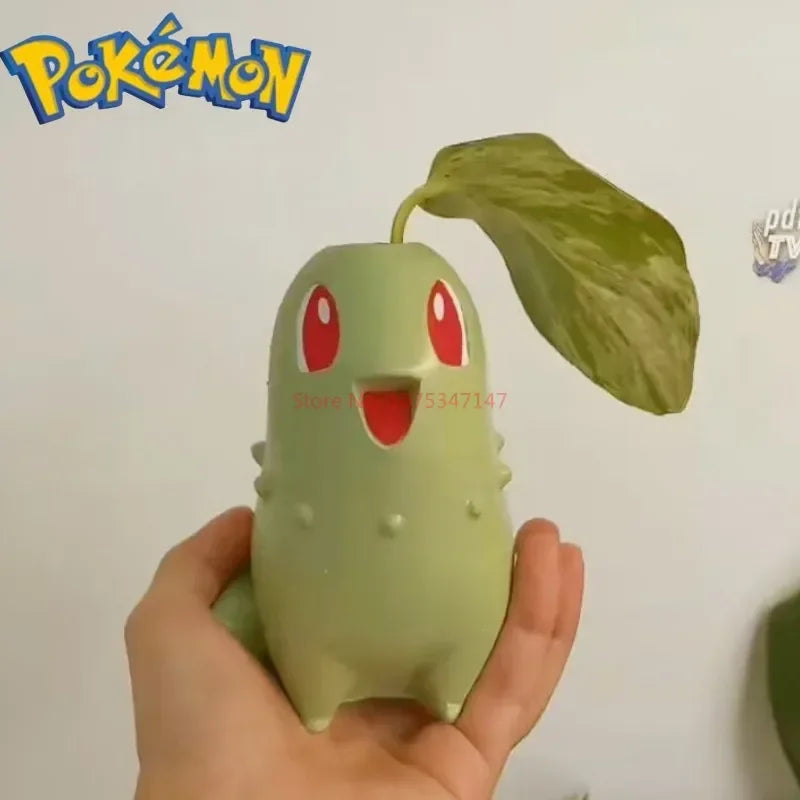 Chikorita, Porta Plantas - 3 Peças