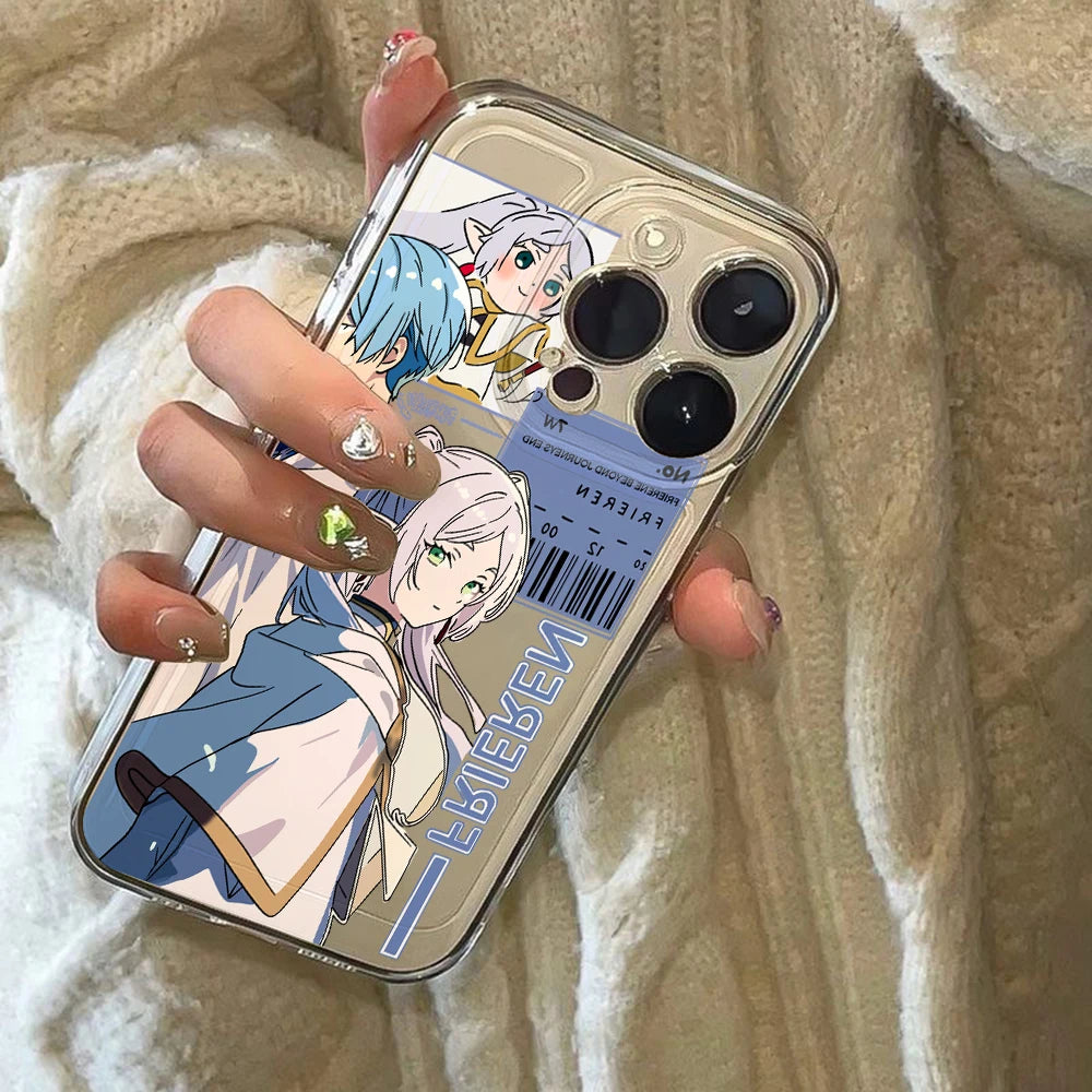 Capinha Jornada de Amor, Himmel e Frieren (iPhone)