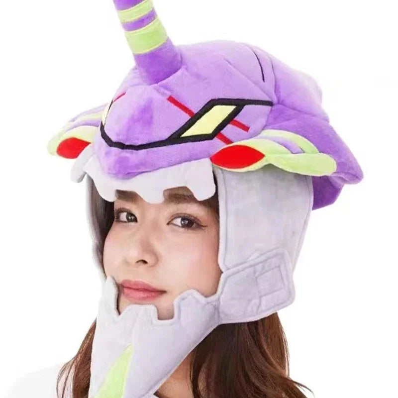 Gorro de PelĂșcia Evangelion Eva01