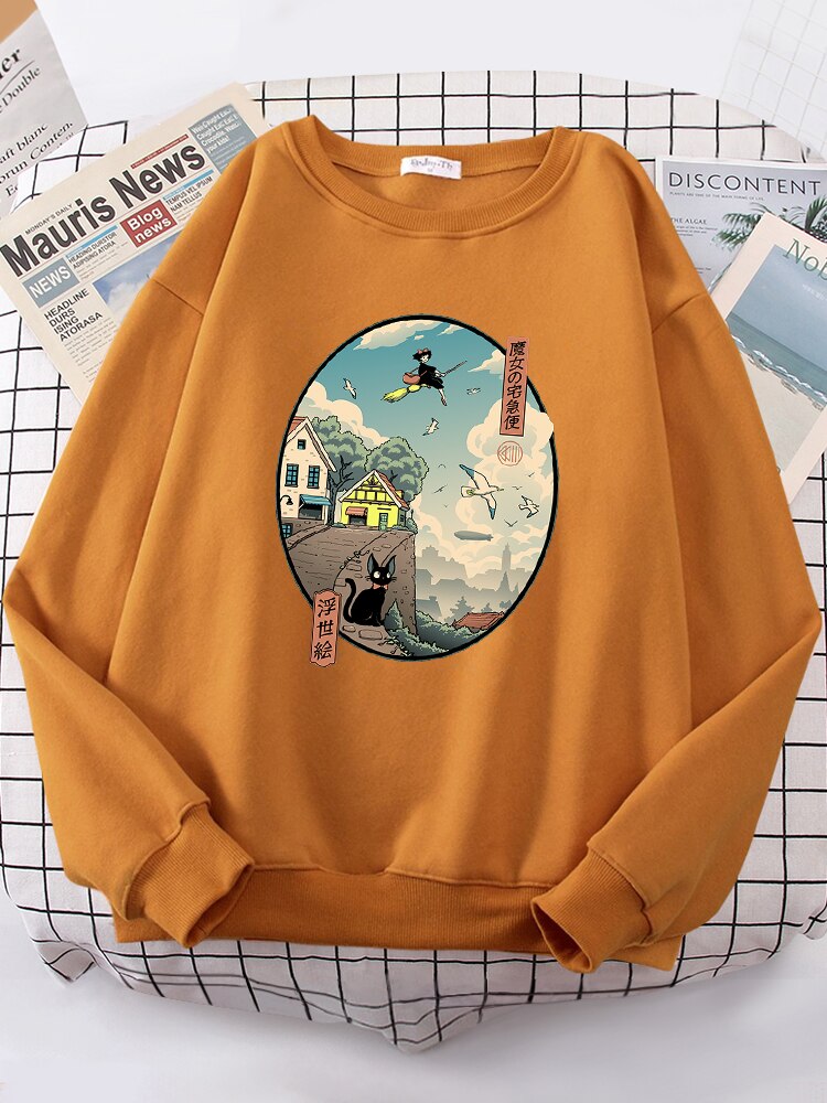 Moletom Entrega no Céu de Kiki