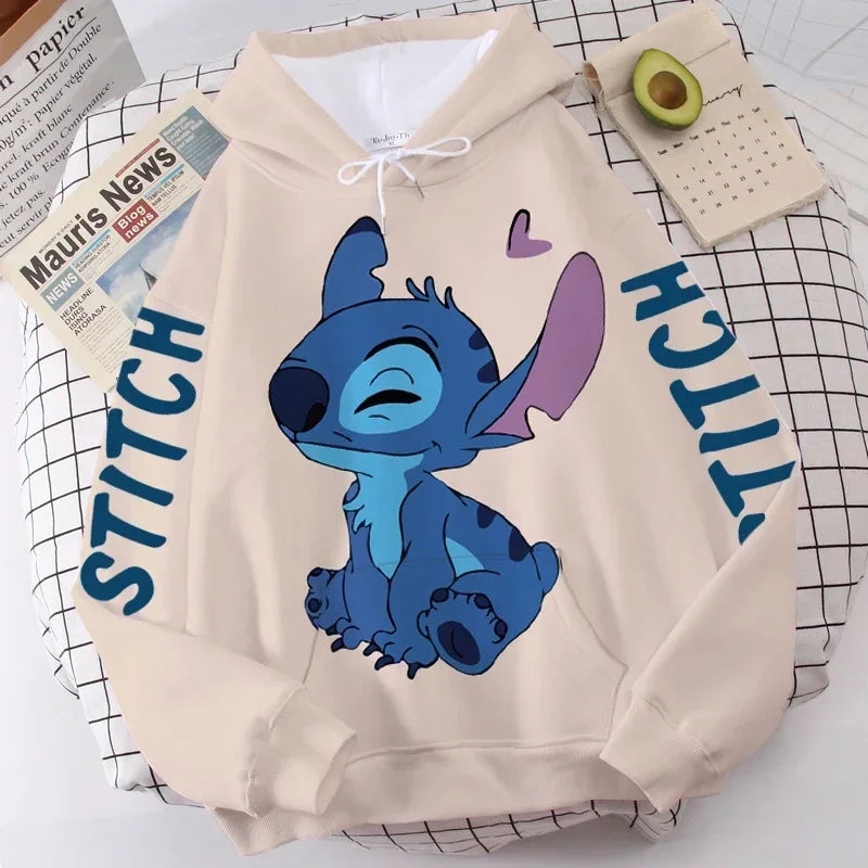 Moletom Casal Stitch & Angel, Disney Love