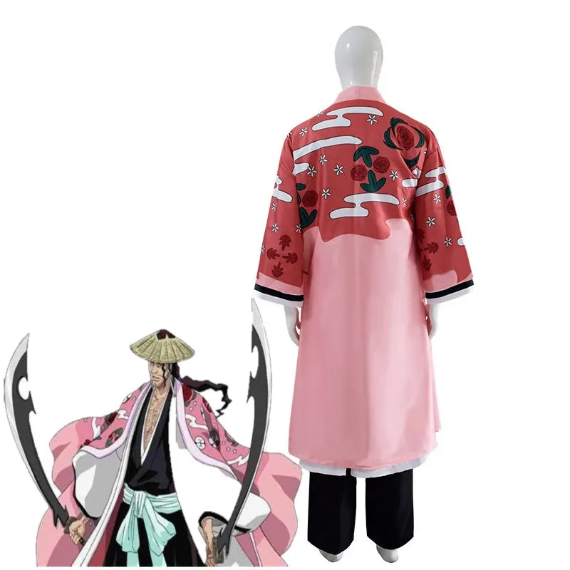 Fantasia Cosplay Adulto Kyoraku Shunsui, Bleach