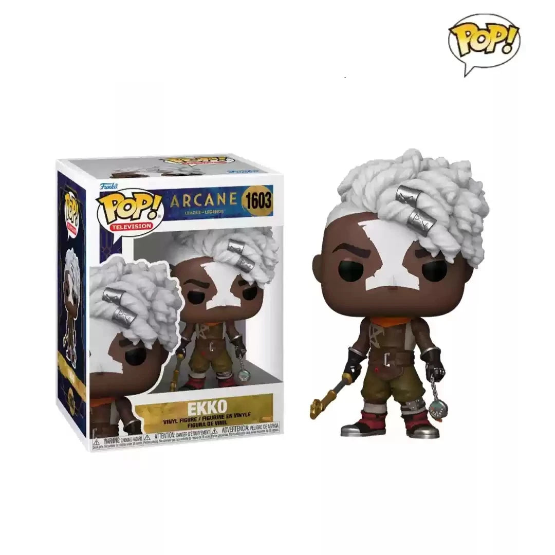 Funko Pop Arcane Season 2 - Jinx, Ekko, Silco & Outros | Coleção Exclusiva