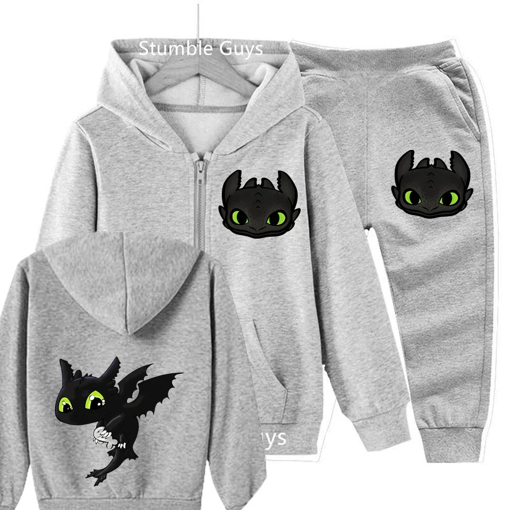 Conjunto Moletom Infantil Banguela – Capuz + Calça