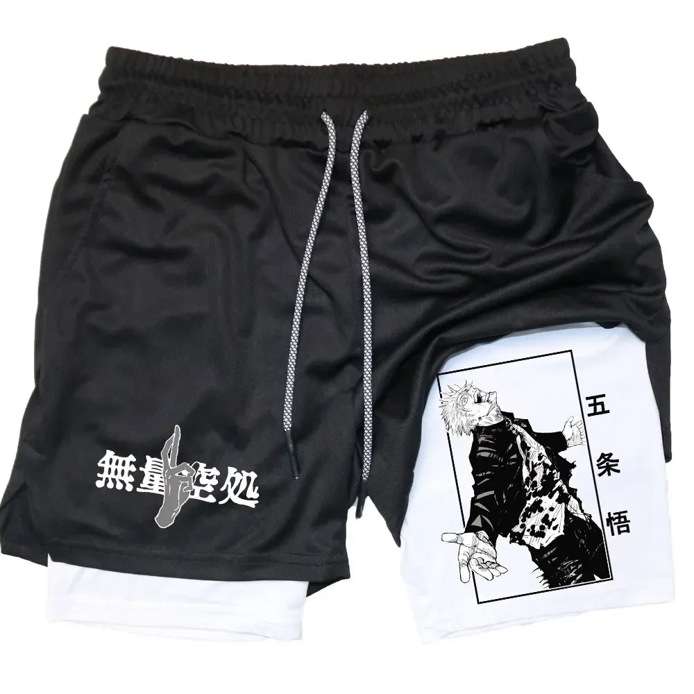 Short de Academia Compressão - Satoru Gojo