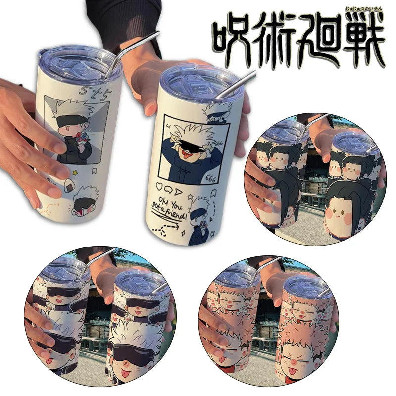 Copo Térmico Gojo, Edição Especial Jujutsu Kaisen