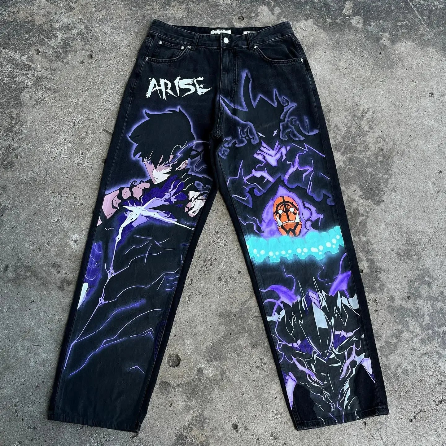 Calça Jeans Arise Sombras, Solo Leveling