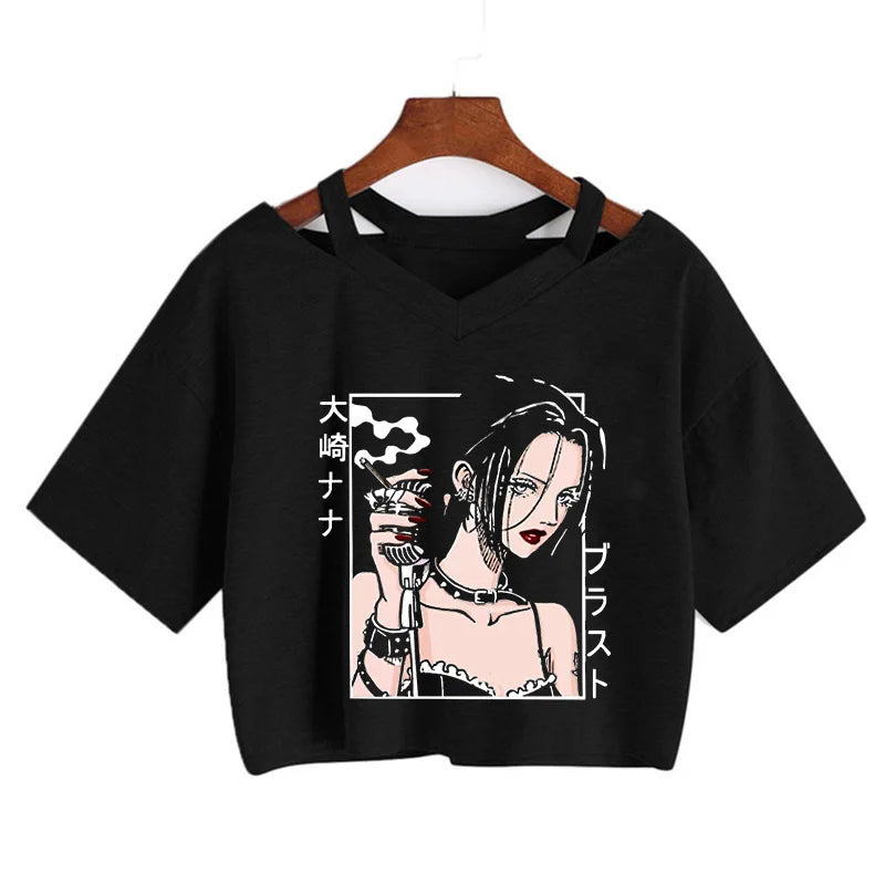 Camiseta Cropped Tokyo Rock Dolls, NANA Gothic Soul