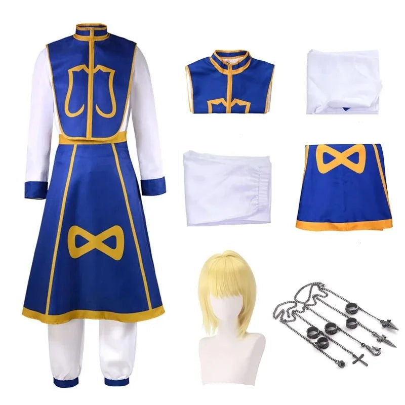 Fantasia Cosplay Adulto e Infantil Kurapika