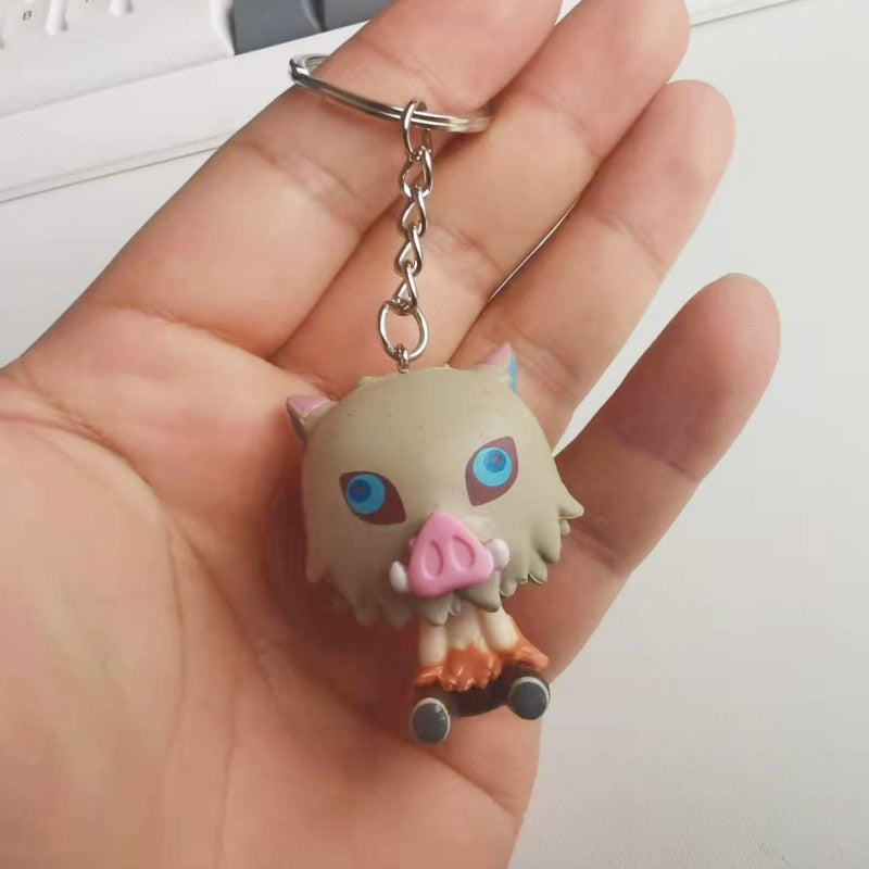 Chaveiro Hashiras Chibi, Demon Slayer Oficial