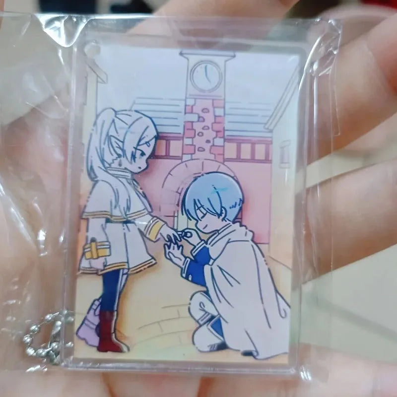 Chaveiro Élfico Frieren & Himmel, Laços Eternos