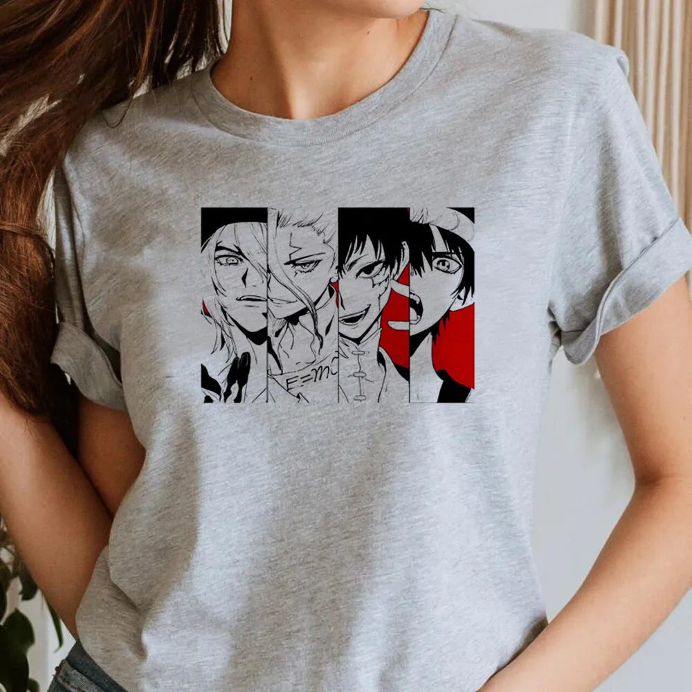 Camiseta Dr. Stone - Streetwear Pastel Psychedelic