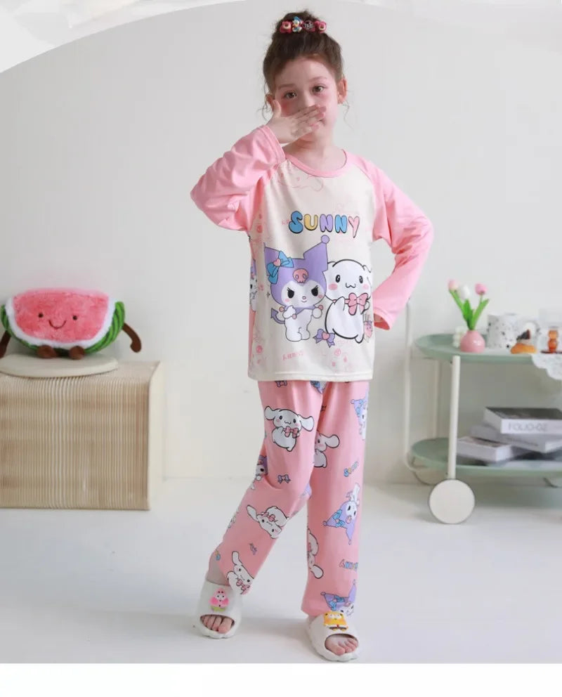 Pijama Kawaii Sanrio – My Melody, Kuromi & Cinnamoroll