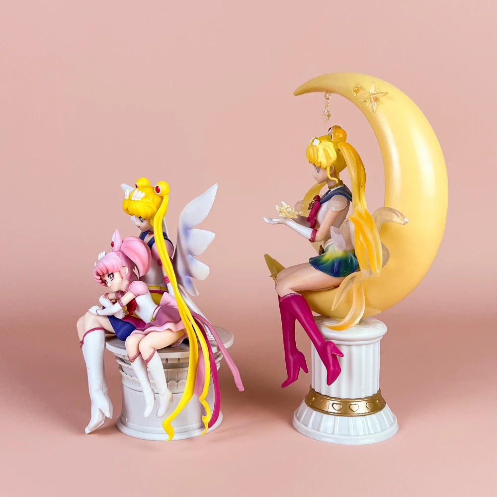 Bonecas Sailor Moon, Trono Lunar & Abraço Cósmico
