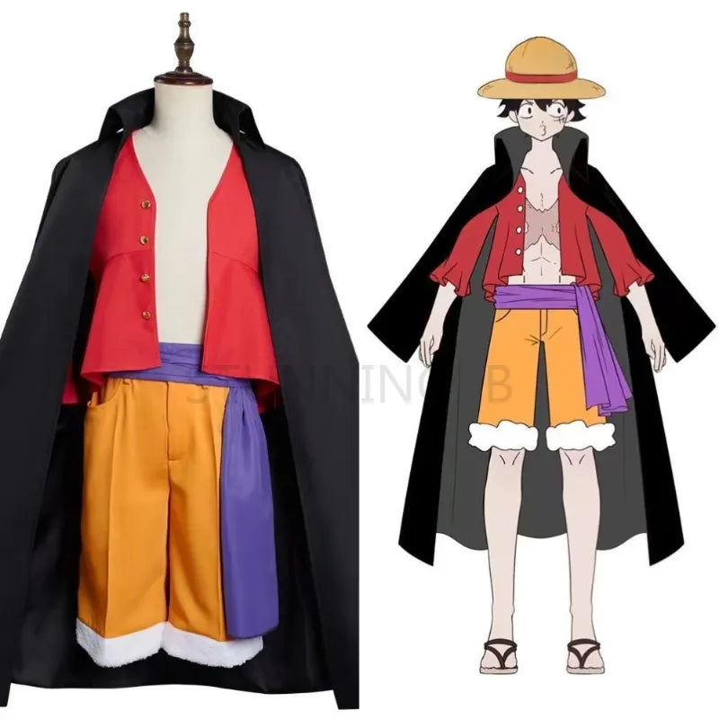 FANTSIA COSPLAY ADULTO MONKEY D. LUFFY