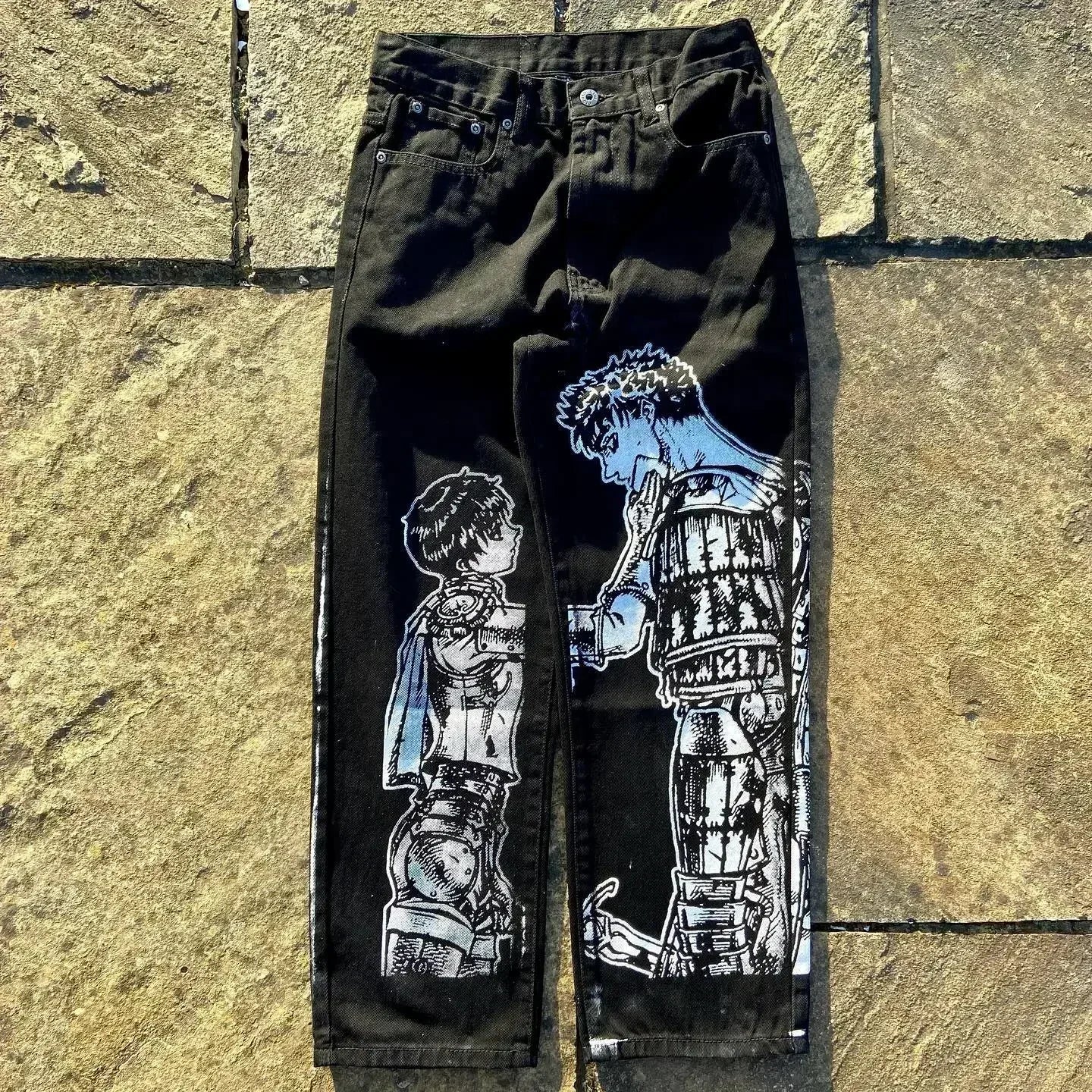 Calça Jeans Berserk: Eclipse Warrior