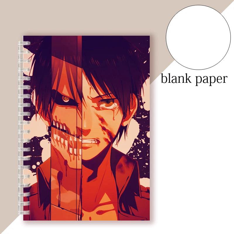 Caderno 1 Matéria Attack On Titan
