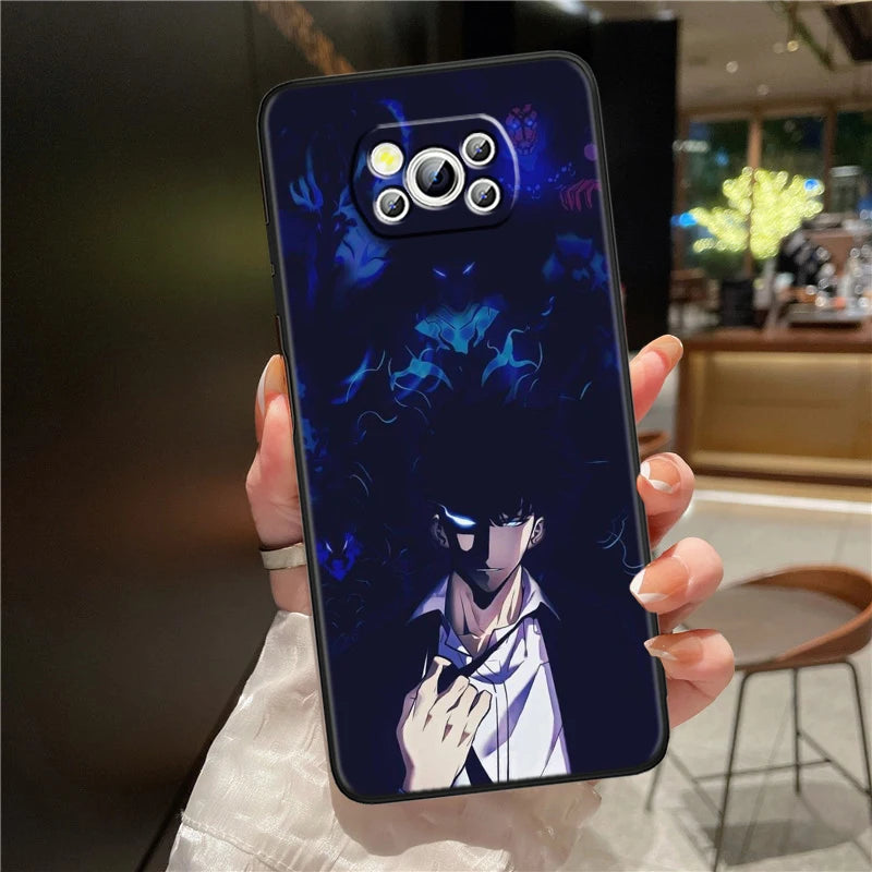 Capinha Shadow Monarch, Solo Leveling (Xiaomi Poco)