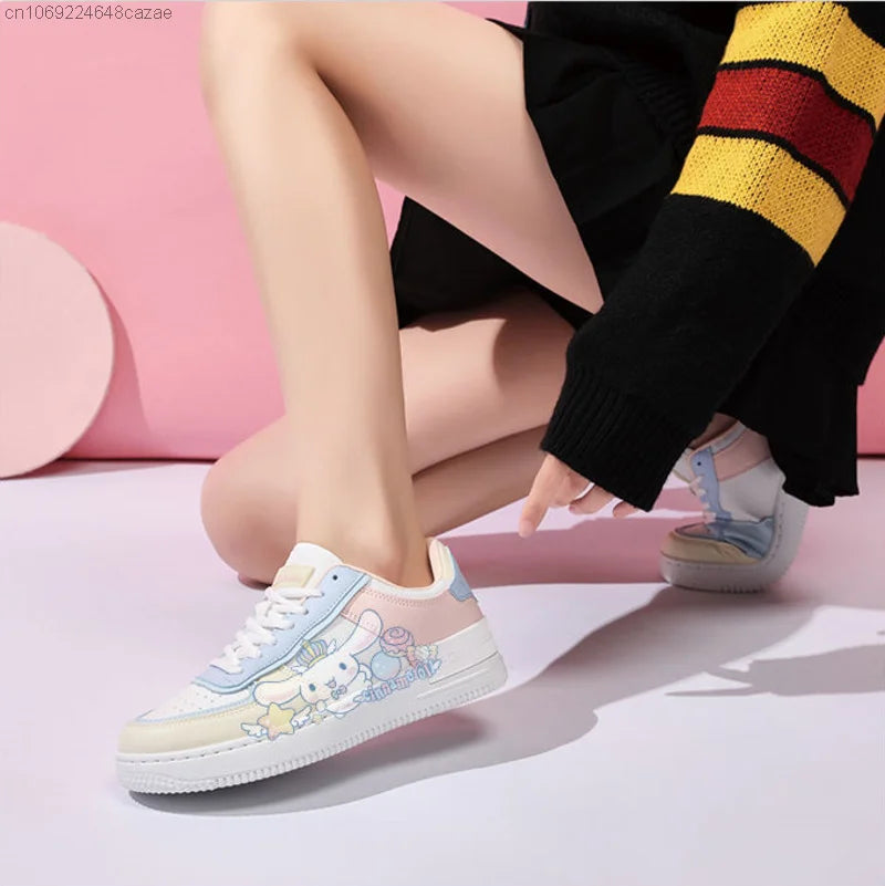 Tênis Cinnamoroll Kawaii Sweet