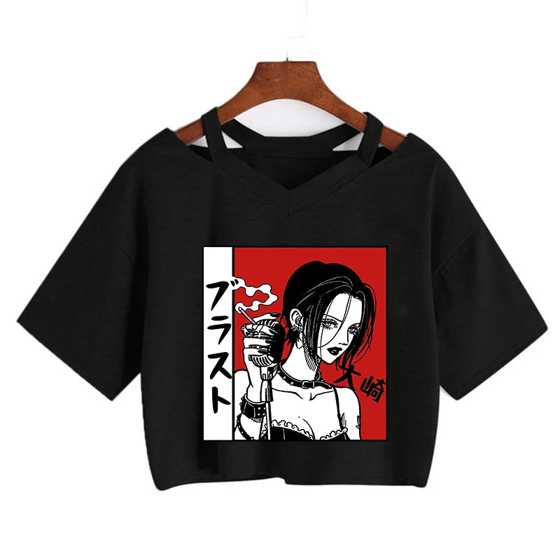 Camiseta Cropped Tokyo Rock Dolls, NANA Gothic Soul