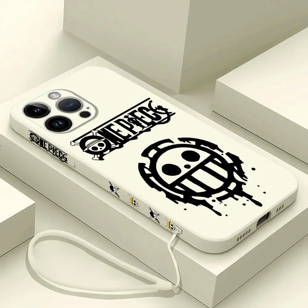 Capinha Law & Zoro One Piece (iPhone)