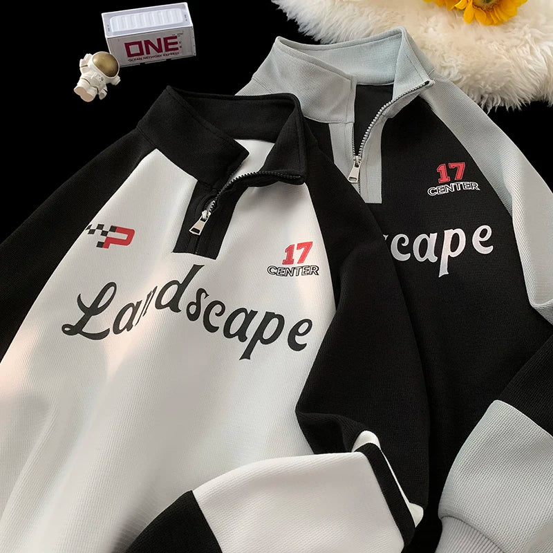 Camisão Lasndscape Y2k Gola Alta