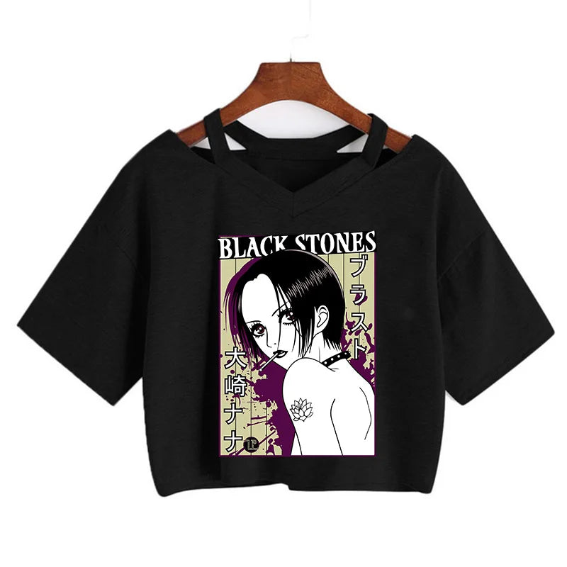 Camiseta Cropped Tokyo Rock Dolls, NANA Gothic Soul