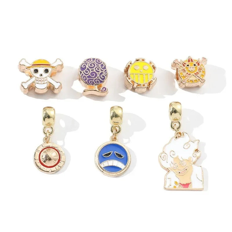 Pulseira Bracelete Pandora One Piece Monkey D. Luffy