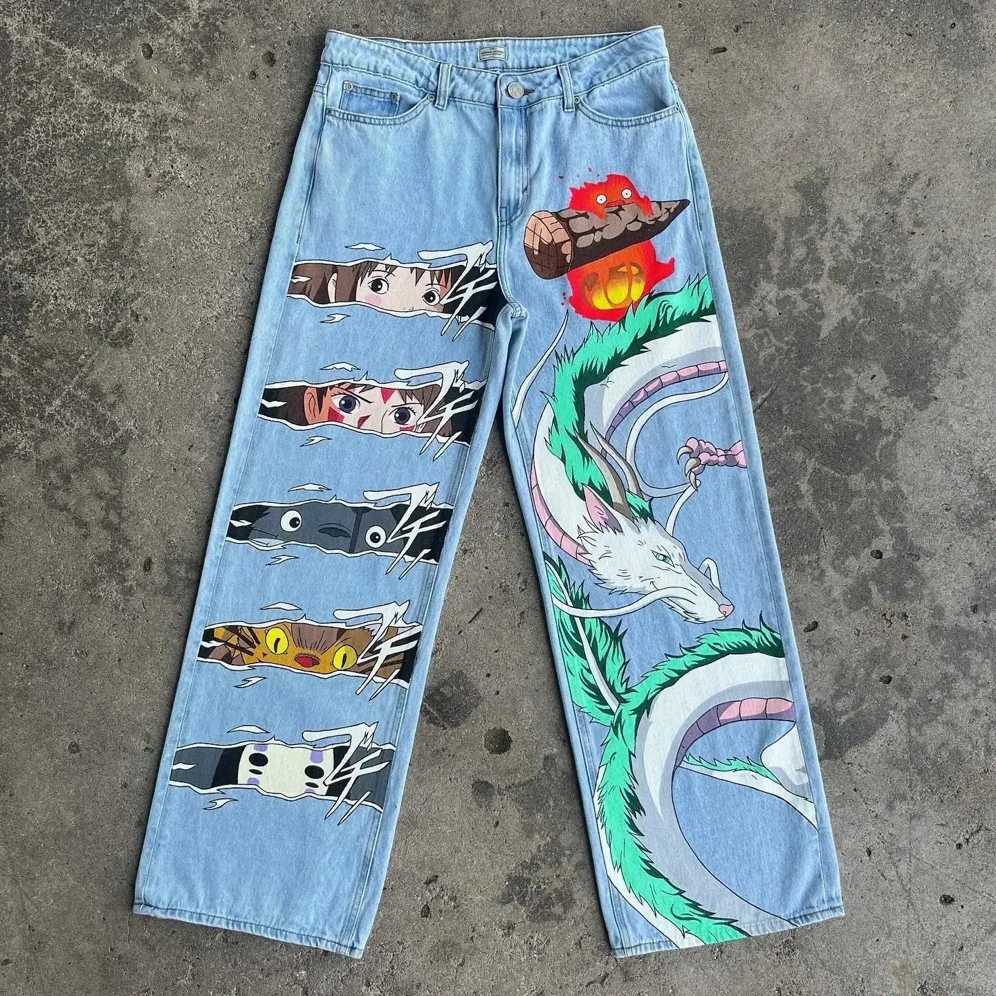 Calça Jeans Ventos de Ghibli