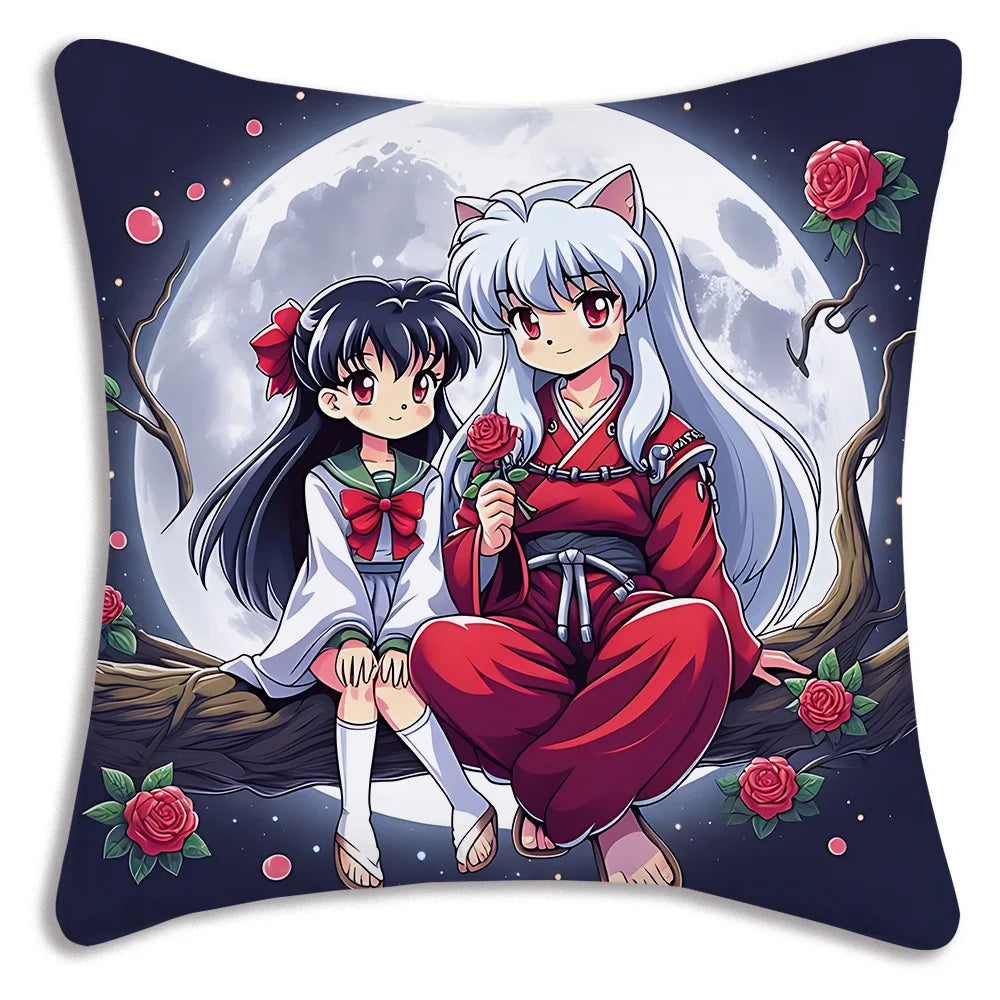 Almofada Inuyasha, Estampas Dupla Face (45x45cm)