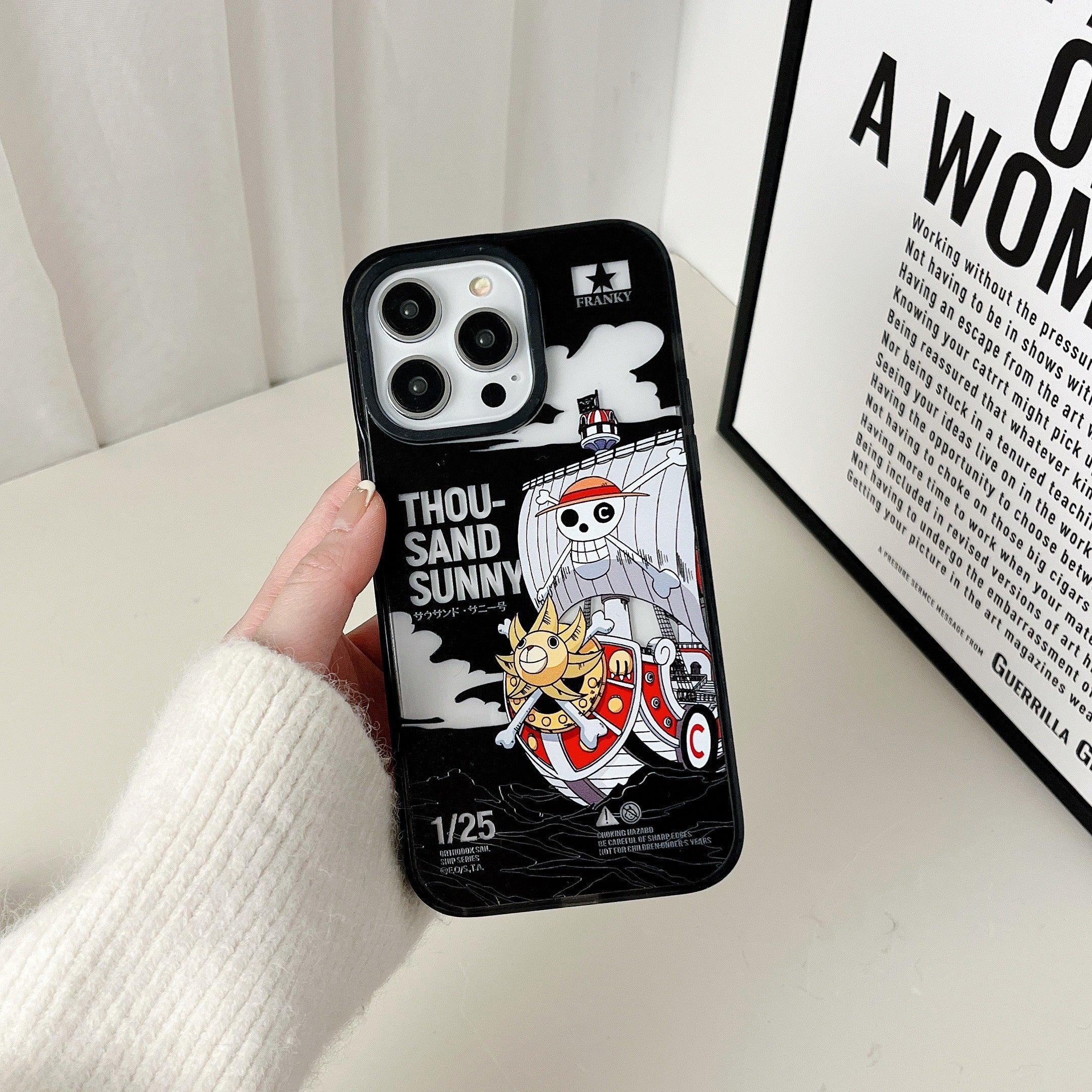 Capinha One Piece Stickers (iPhone)