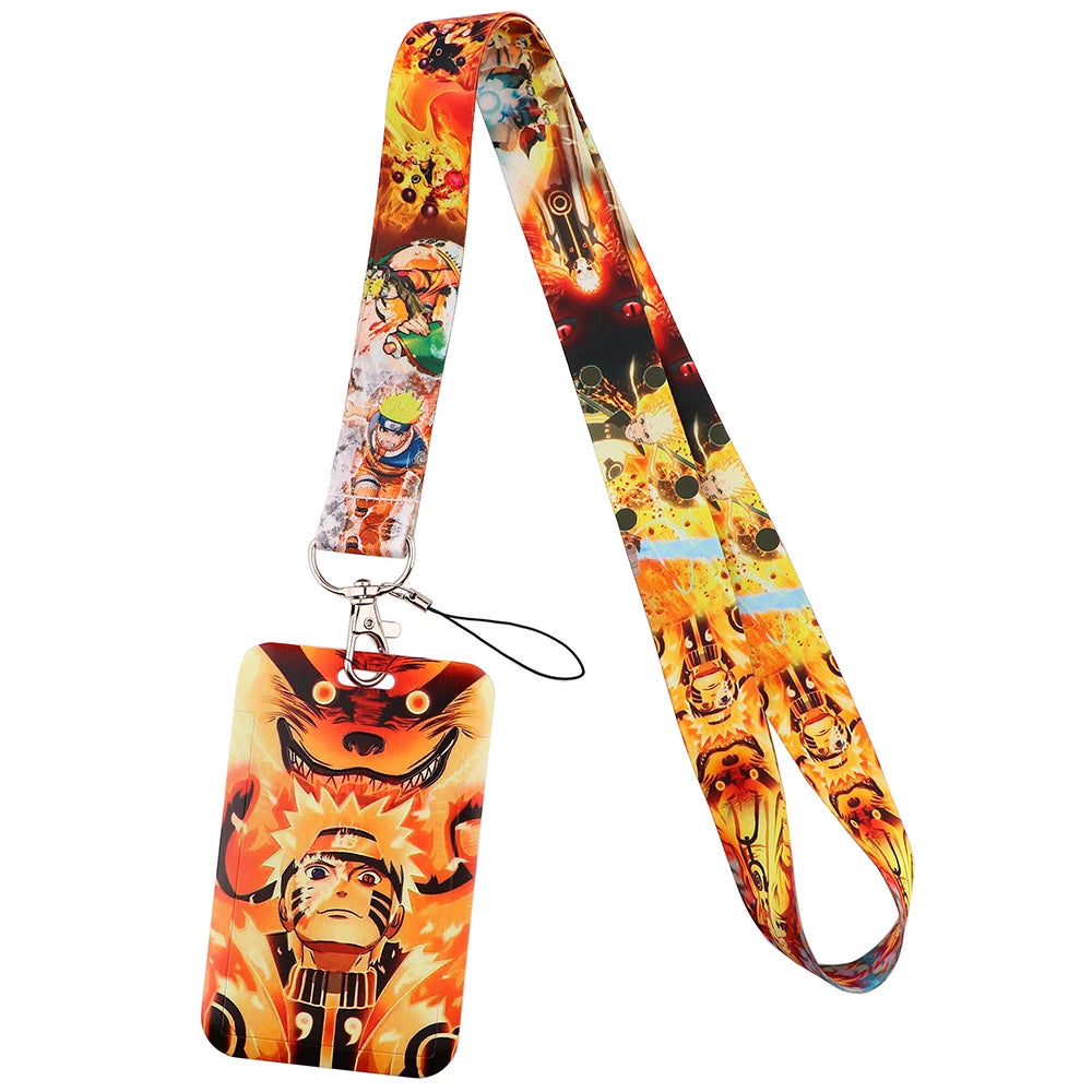 Chaveiro Cordões de Pescoço Com Card, Naruto