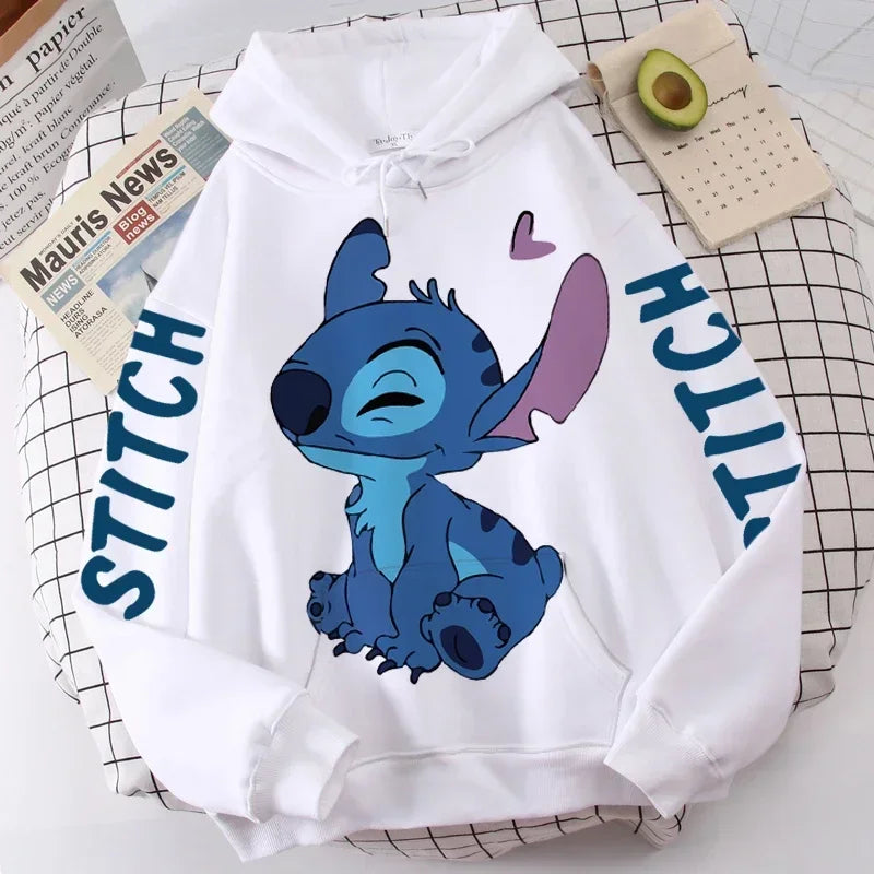 Moletom Casal Stitch & Angel, Disney Love